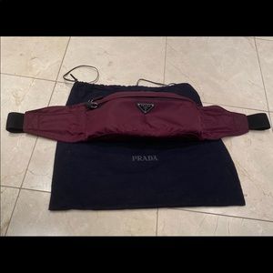 Prada cross body fanny pack